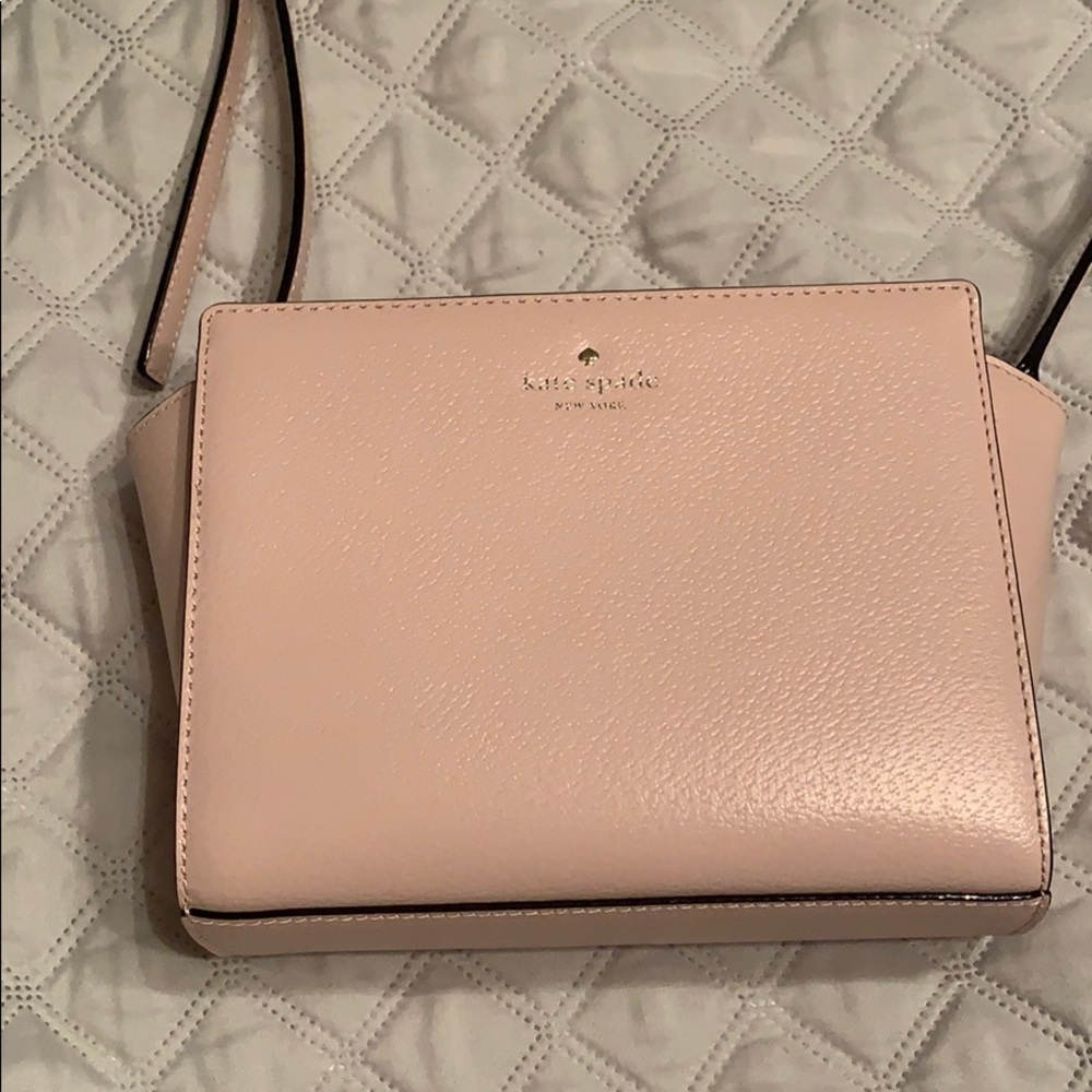 pale pink crossbody
